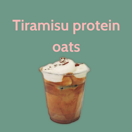 Tiramisu Protein Oats