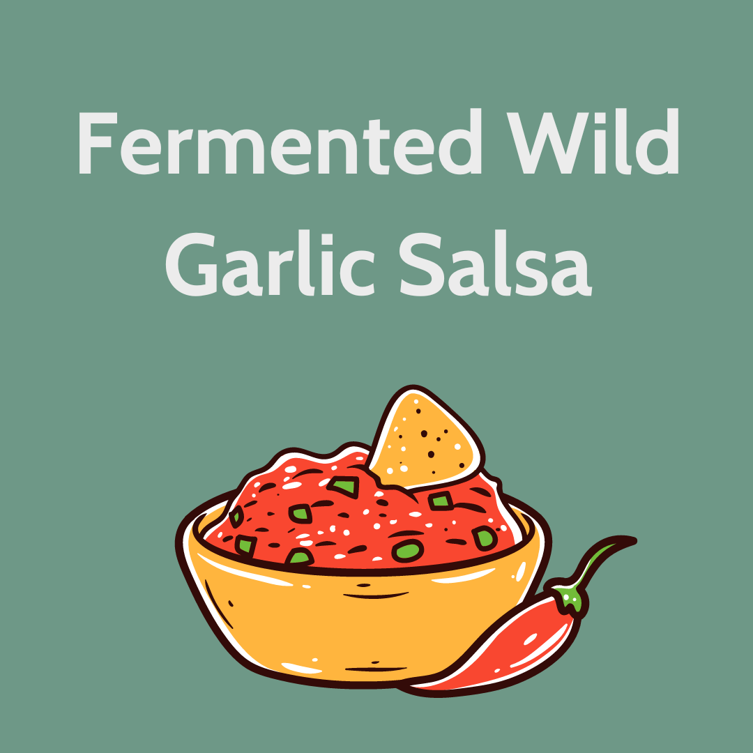 Fermented Wild Garlic Salsa