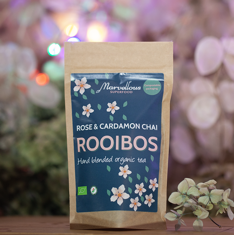 Organic Rose Chai Rooibos Tea